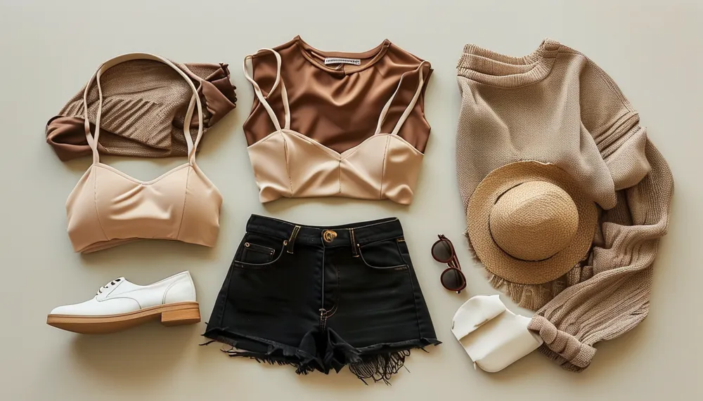 Styling flat lay